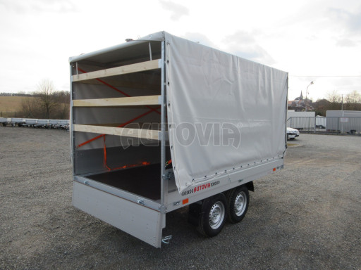 Přívěsný vozík s plachtou ZV 32/35 2,7T B2 3,50x1,80/1,60