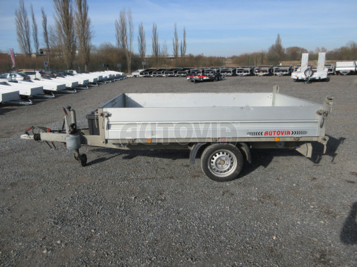 Bazarový sklápěcí přívěsný vozík - RK 1,5T 2,57x1,51/0,35 č.2