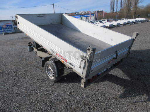 Bazarový sklápěcí přívěsný vozík - RK 1,5T 2,57x1,51/0,35 č.12