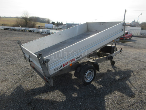 Bazarový sklápěcí přívěsný vozík - RK 1,5T 2,57x1,51/0,35 č.16