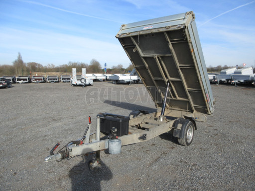 Bazarový sklápěcí přívěsný vozík - RK 1,5T 2,57x1,51/0,35 č.4
