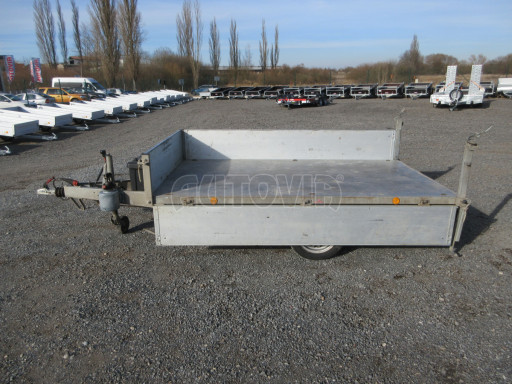 Bazarový sklápěcí přívěsný vozík - RK 1,5T 2,57x1,51/0,35 č.22