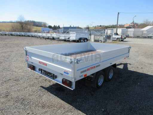 Nebrzděný přívěsný vozík ZV 32 750kg N2 3,00x1,80/0,35 10