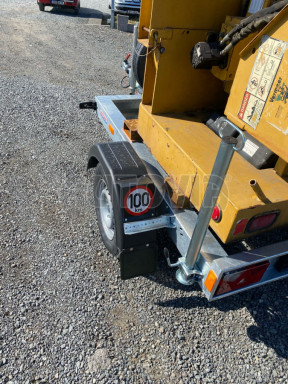 Brzděný podvozek pod štěpkovač VA 1,3t 1,73x1,34 č.9