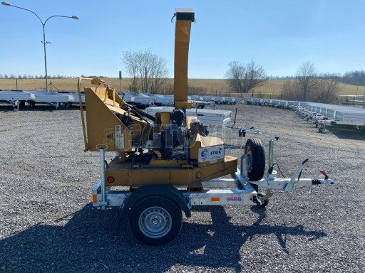 Brzděný podvozek pod štěpkovač VA 1,3t 1,73x1,34 č.3