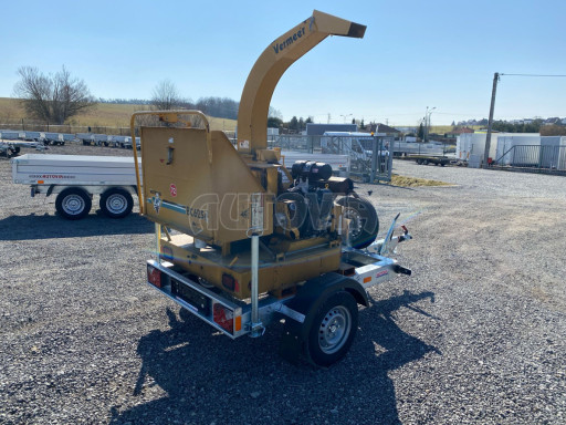 Brzděný podvozek pod štěpkovač VA 1,3t 1,73x1,34 č.5