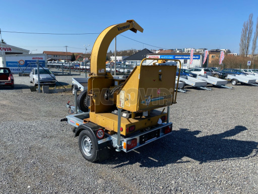 Brzděný podvozek pod štěpkovač VA 1,3t 1,73x1,34 č.7