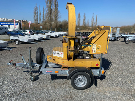 Brzděný podvozek pod štěpkovač VA 1,3t 1,73x1,34 č.8