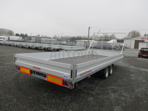 Nákladní přívěs DN 3,0T B2 6,60x2,20/0,35 POČ hrazda