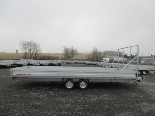 Nákladní přívěs DN 3,0T B2 6,60x2,20/0,35 POČ hrazda