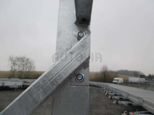 Nákladní přívěs DN 3,0T B2 6,60x2,20/0,35 POČ hrazda