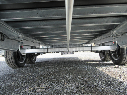 Přívěs pro převoz UNC a bagrů AD 3,5T 4,17x2,09/0,35 nástavba čelo