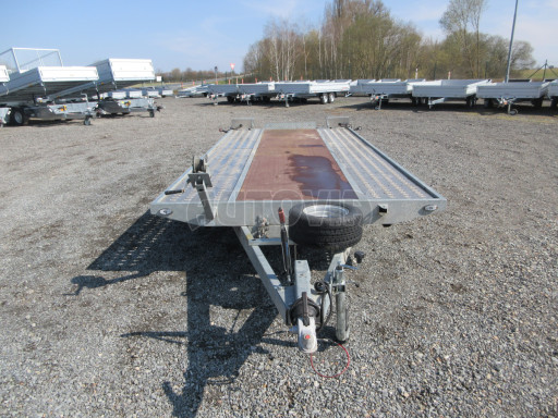 Bazarový sklopný přívěs pro přepravu aut NIW  2,7 T 4,50 x 2,02 č.5