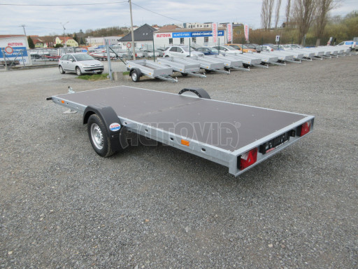 Nebrzděné plato BR 750kg N1 4,16x1,52 ZN