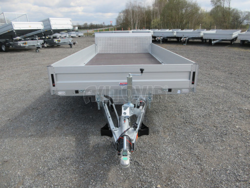 Přívěs pro převoz UNC a bagrů AD 3,5T 4,50x2,09/ 0,35 rampa