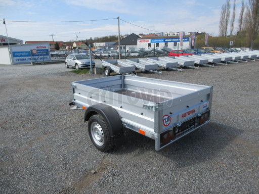 Sklopný nebrzděný přívěs AVM 2,02x1,23/0,35 č.5