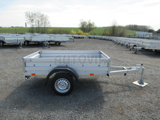 Sklopný nebrzděný přívěs AVM 2,02x1,23/0,35 č.8