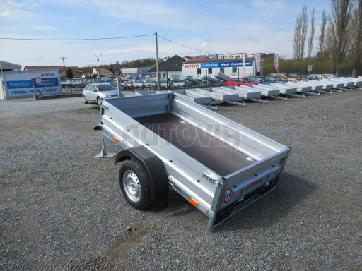 Sklopný nebrzděný přívěs AVM 2,02x1,23/0,35 č.15
