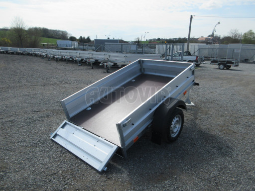 Sklopný nebrzděný přívěs AVM 2,02x1,23/0,35 č.17