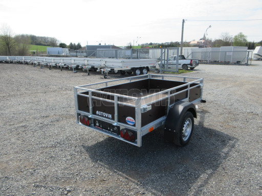 Sklopný nebrzděný přívěs AVP 2,02x1,23/0,30 RE č.7
