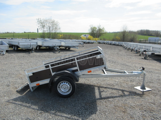 Sklopný nebrzděný přívěs AVP 2,02x1,23/0,30 RE č.18