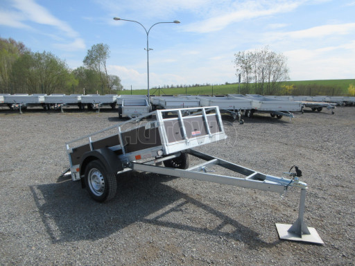 Sklopný nebrzděný přívěs AVP 2,02x1,23/0,30 RE č.19