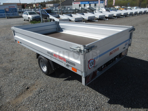 Nákladní přívěs ZV 22 1,3T B1 2,55x1,50/0,35 AME 10