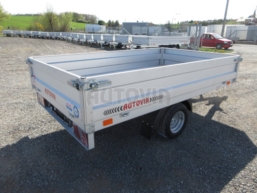 Nákladní přívěs ZV 22 1,3T B1 2,55x1,50/0,35 AME 10