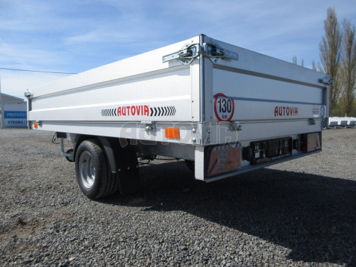 Nákladní přívěs ZV 22 1,3T B1 2,55x1,50/0,35 AME 10