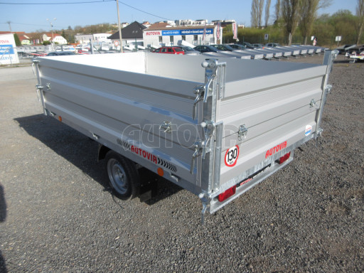 Sklápěcí přívěs VER SK 1,5T 2,65x1,55/0,60 nástavba, ruč č.5