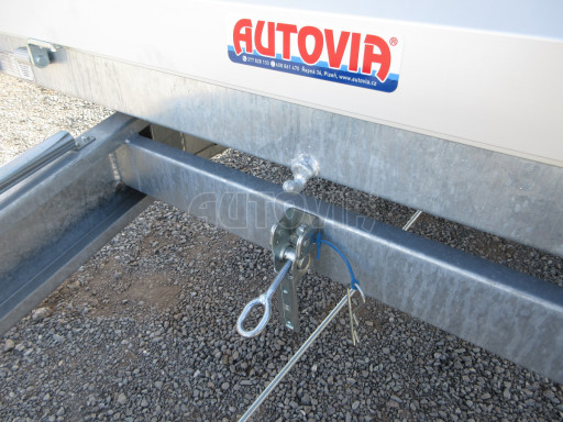 Sklápěcí přívěs VER SK 1,5T 2,65x1,55/0,60 nástavba, ruč č.10