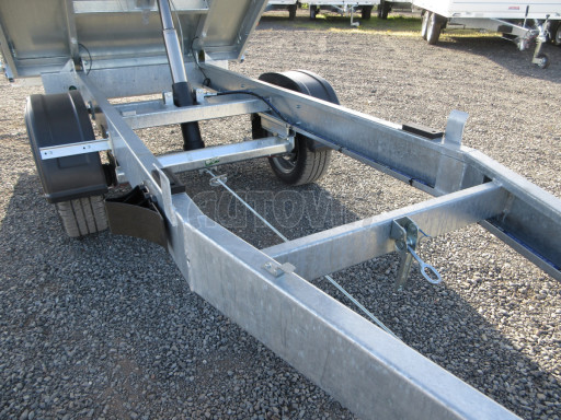 Sklápěcí přívěs VER SK 1,5T 2,65x1,55/0,60 nástavba, ruč č.20