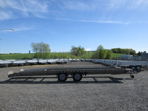 Bazarový přívěs pro přepravu 2 automobilů TPAV 3,5T 8,00x2,20 č.7