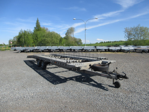 Bazarový přívěs pro přepravu 2 automobilů TPAV 3,5T 8,00x2,20 č.8