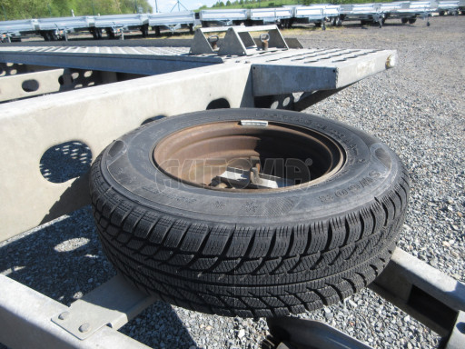 Bazarový přívěs pro přepravu 2 automobilů TPAV 3,5T 8,00x2,20 č.9