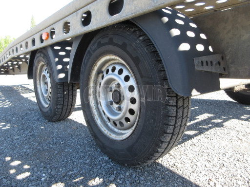 Bazarový přívěs pro přepravu 2 automobilů TPAV 3,5T 8,00x2,20 č.10