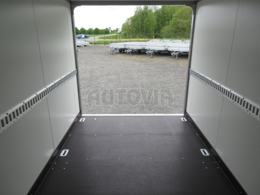 Skříňový izolovaný přívěs VA 2,7T 4,09x2,09/2,05 PUR šedá č.14
