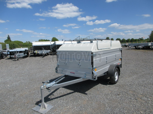 PROFI hliníkový přívěs s nástavbou a víkem ZV 26 ALU N1 2,51x1,25/0,85 POČ č.3