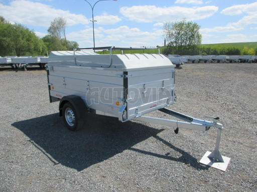 PROFI hliníkový přívěs s nástavbou a víkem ZV 26 ALU N1 2,51x1,25/0,85 POČ č.9