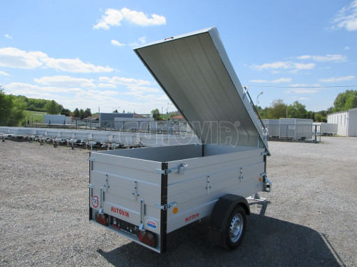 PROFI hliníkový přívěs s nástavbou a víkem ZV 26 ALU N1 2,51x1,25/0,85 POČ č.10