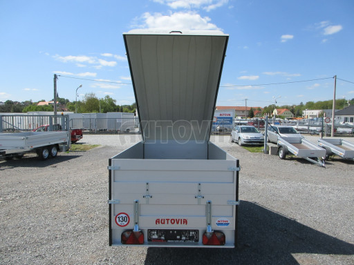 PROFI hliníkový přívěs s nástavbou a víkem ZV 26 ALU N1 2,51x1,25/0,85 POČ č.11