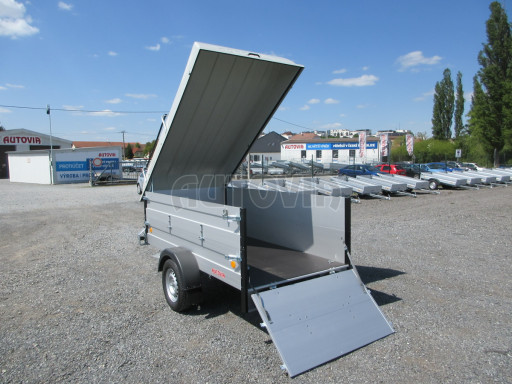 PROFI hliníkový přívěs s nástavbou a víkem ZV 26 ALU N1 2,51x1,25/0,85 POČ č.13