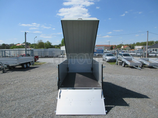 PROFI hliníkový přívěs s nástavbou a víkem ZV 26 ALU N1 2,51x1,25/0,85 POČ č.14