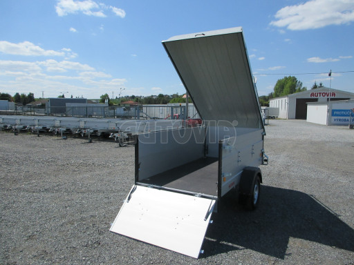 PROFI hliníkový přívěs s nástavbou a víkem ZV 26 ALU N1 2,51x1,25/0,85 POČ č.15