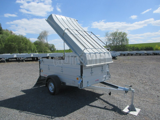 PROFI hliníkový přívěs s nástavbou a víkem ZV 26 ALU N1 2,51x1,25/0,85 POČ č.16