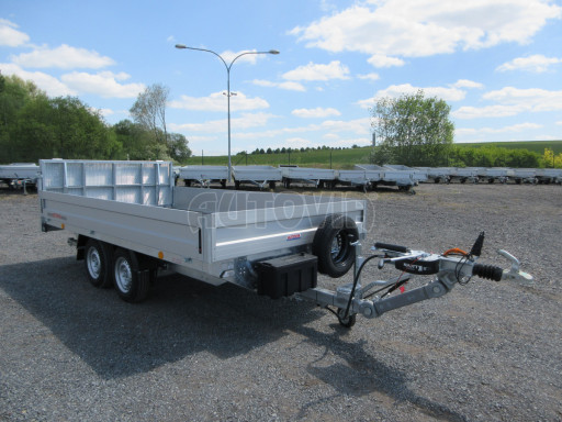 Dvouosý nákladní přívěs DN 2,7T B2 3,86x2,10/0,35 č.1