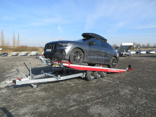 Přepravník automobilů IM 3,5T B3 5,41x2,09 el. naviják ALU č.1