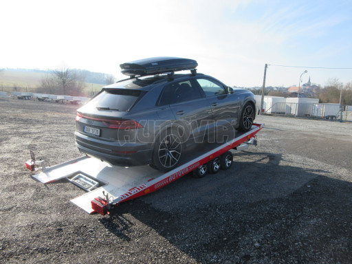 Přepravník automobilů IM 3,5T B3 5,41x2,09 el. naviják ALU č.4