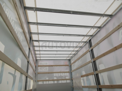 Vzduchem brzděný přívěs s plachtou AVG 10T B1 6,60x2,48/2,60 č.18