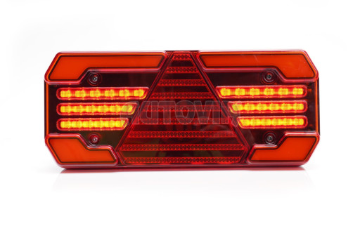 Svítilna WAS W247DD sdružená LED 12-24V, levá baj7 č.5